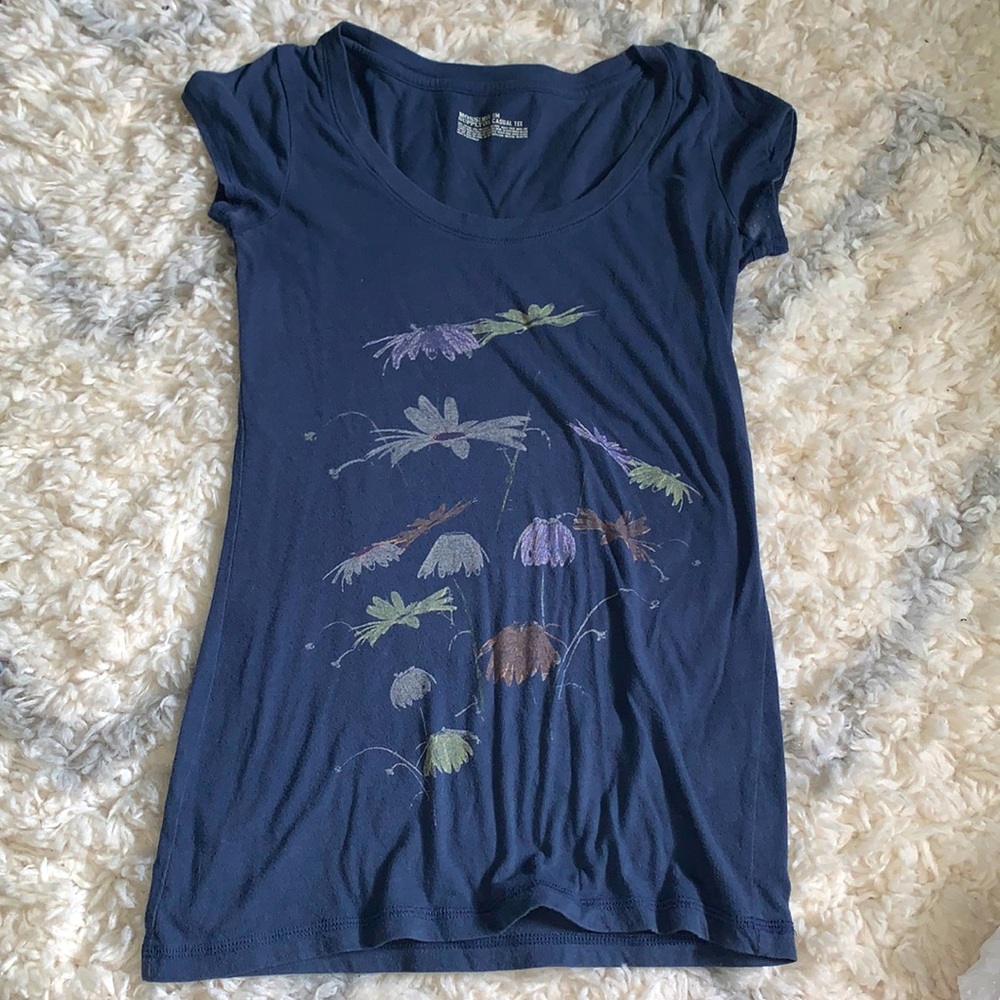 Mossimo Supply Co. Floral Casual Tee